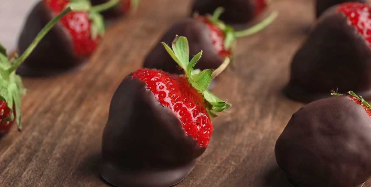 Chocolate-covered strawberries