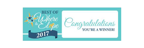 Best of Where to Elope 2017 Winner