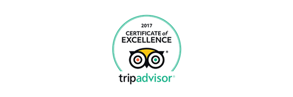 TripAdvisor 2017 Certificate of Excellence