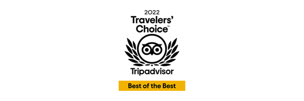 TripAdvisor 2022 Travelers' Choice Best of the Best