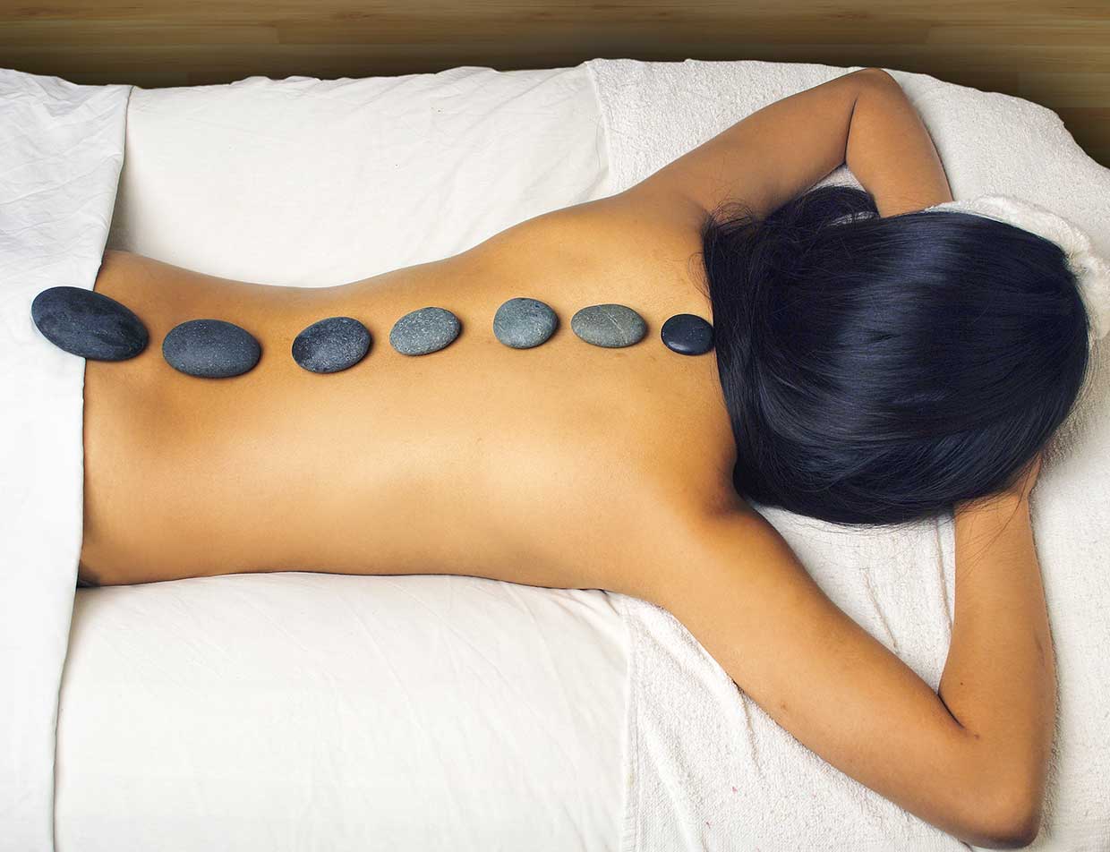 Hot Basalt stone massage