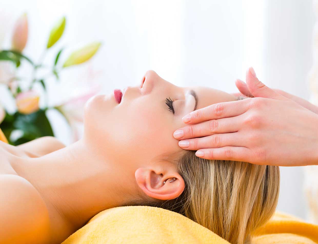 Tension and headache massage at Kansas spa