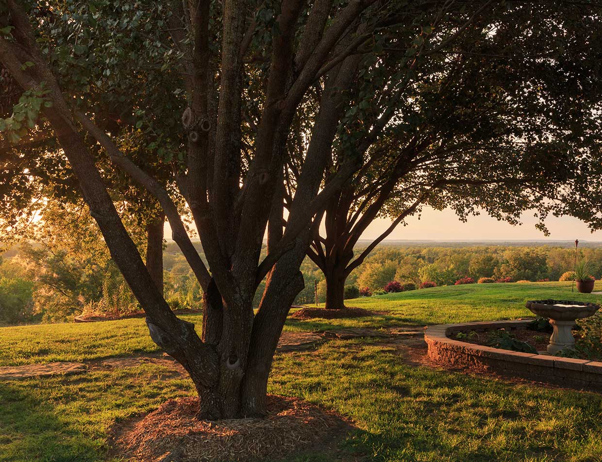 Pecan Grove wedding ceremony location in Kansas