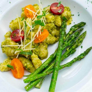 Vegetarian Pesto Gnocchi