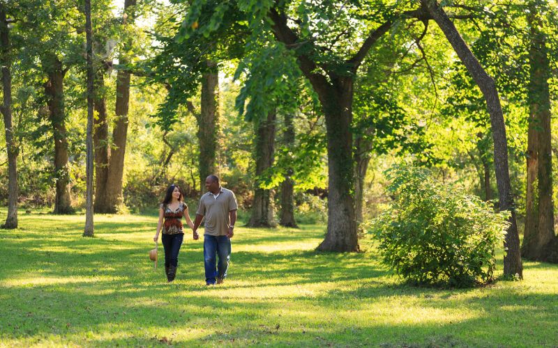 Romantic Proposal Hike in Kansas